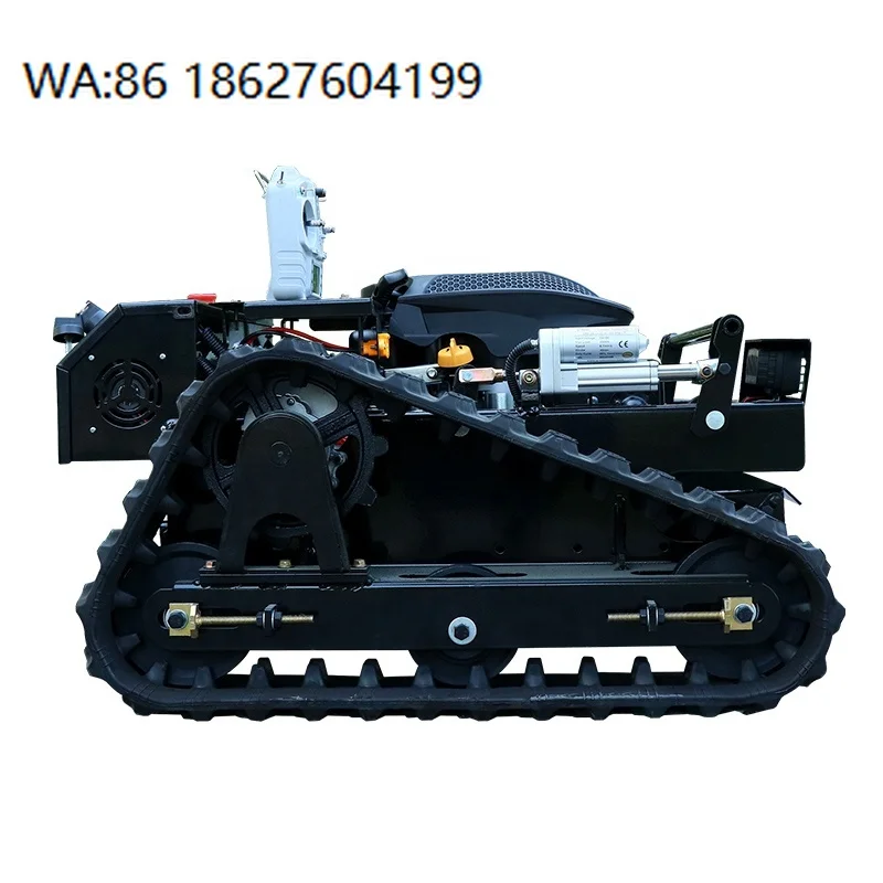 High Quality All Terrain AI Remote Lawn Mower with Engine AWY550 Control Agricultural Track Tractor
High Quality All Terrain AI Remote Lawn Mower with Engine AWY550 Control Agricultural Track Tractor