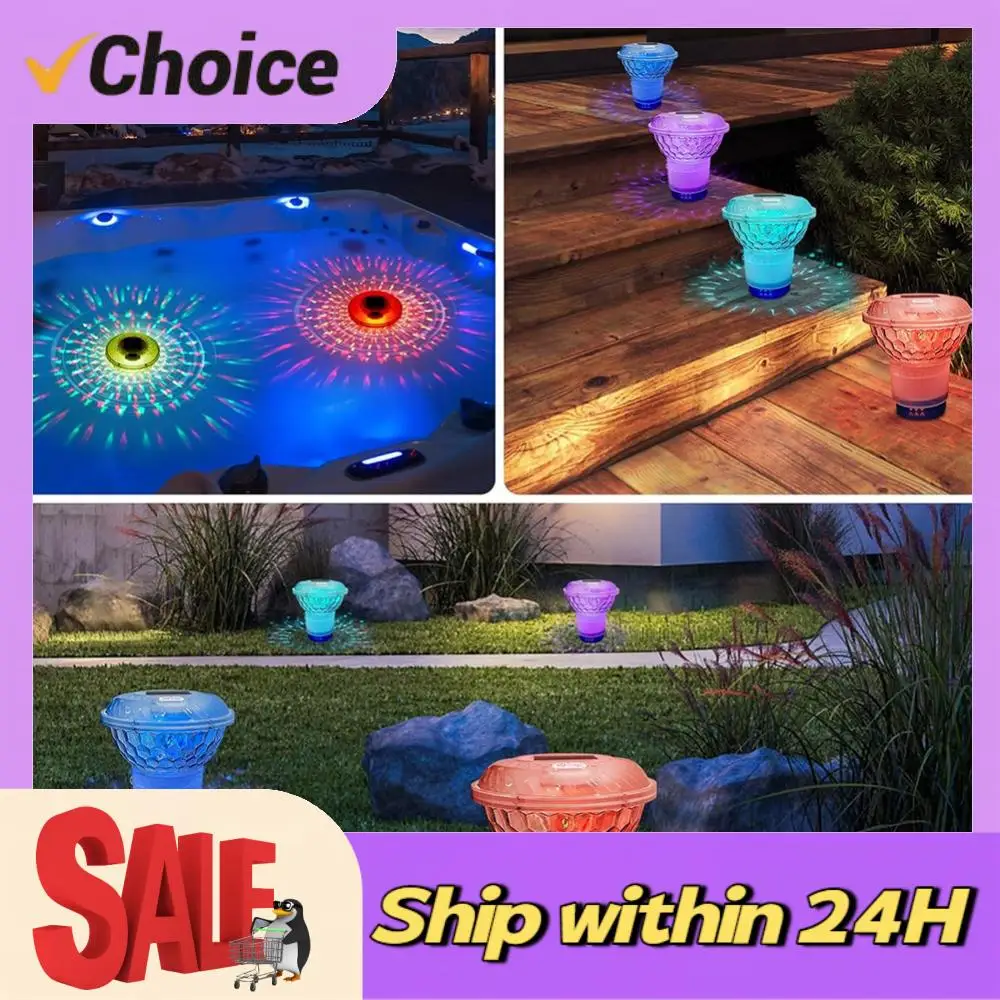 Solar Powered Pool Chlorine Floater with Colorful Lights Floating Pool Chlorine Dispenser Adjustable Release Chlorinator
Solar Powered Pool Chlorine Floater with Colorful Lights Floating Pool Chlorine Dispenser Adjustable Release Chlorinator