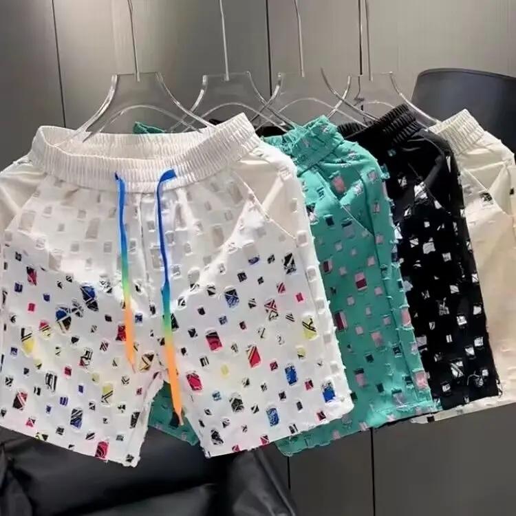 Summer Loose Shorts Couple Popular Versatile Casual Straight Men's Flower Oil Painting Beach Shorts Hawaiian Casual Silk Shorts
Summer Loose Shorts Couple Popular Versatile Casual Straight Men's Flower Oil Painting Beach Shorts Hawaiian Casual Silk Shorts