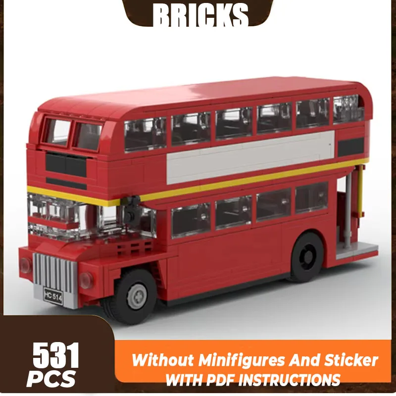 Moc Building Bricks City Car Model London Double-decker Bus Technology Modular Blocks Gifts Toys For Children DIY Sets Assembly
Moc Building Bricks City Car Model London Double-decker Bus Technology Modular Blocks Gifts Toys For Children DIY Sets Assembly