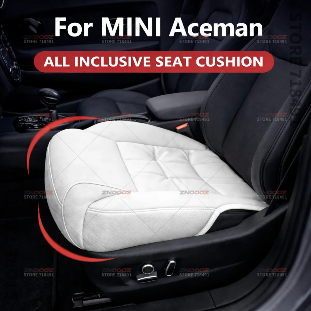 Подушка-удлинитель для автомобильного сиденья с поддержкой для ног, из пены с эффектом памяти, аксессуар для интерьера автомобиля MINI Aceman
Подушка-удлинитель для автомобильного сиденья с поддержкой для ног, из пены с эффектом памяти, аксессуар для интерьера автомобиля MINI Aceman