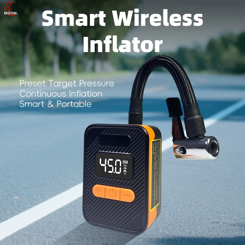 Portable Electric Air Pump-150PSI Motorcycle Tire Inflator with Presta&Schrader Valve for Motorcycle and Bike Tires,CE Certified
Portable Electric Air Pump-150PSI Motorcycle Tire Inflator with Presta&Schrader Valve for Motorcycle and Bike Tires,CE Certified