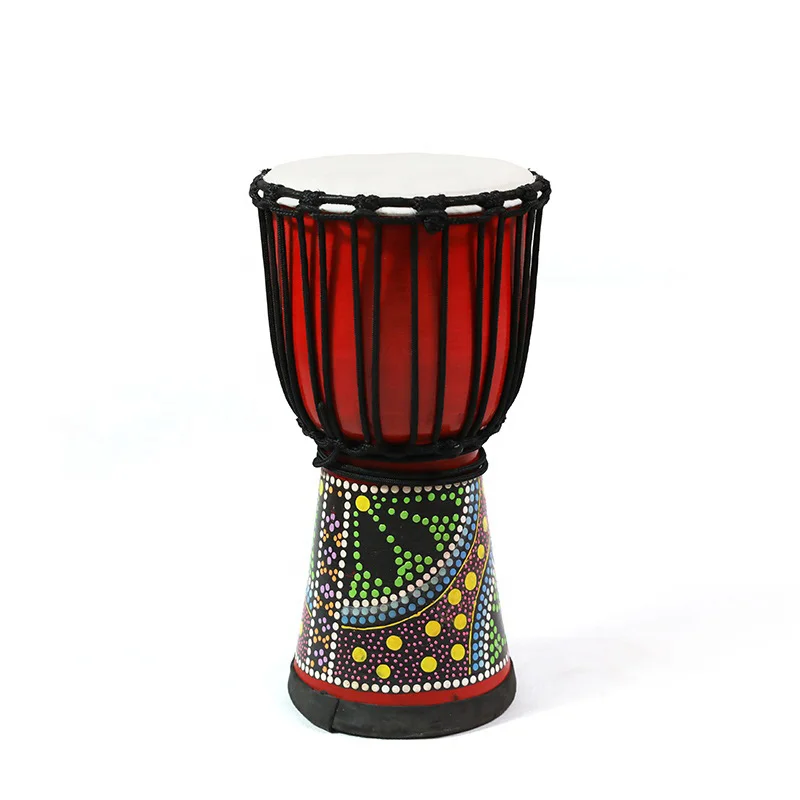 Wholesale Musical Instruments Hand Percussion Drum Colorful Djembe 12 Inch African Drum
Wholesale Musical Instruments Hand Percussion Drum Colorful Djembe 12 Inch African Drum