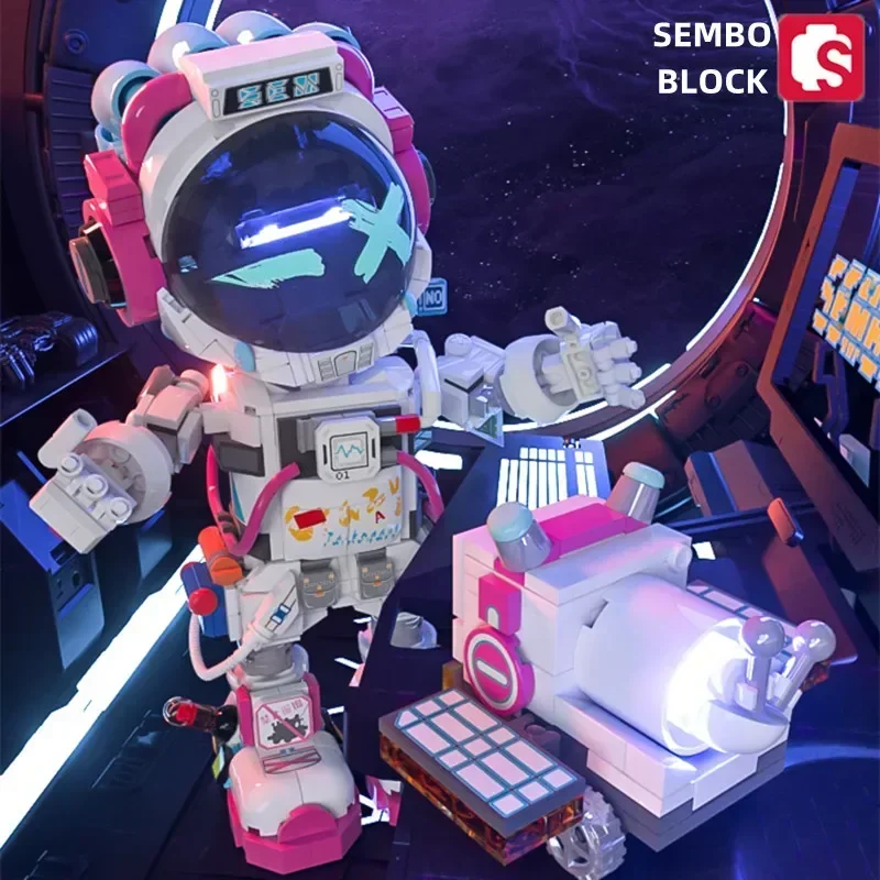 Genuine SEMBO BLOCK building blocks astronaut model educational trendy children's toys fun assembled ornaments birthday gift
Genuine SEMBO BLOCK building blocks astronaut model educational trendy children's toys fun assembled ornaments birthday gift