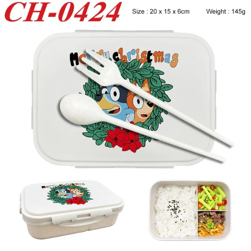 Bluey Wheat Straw Lunch Box Thermal Bento Box with Compartments Lid for Students Office Workers Portable Food Container
Bluey Wheat Straw Lunch Box Thermal Bento Box with Compartments Lid for Students Office Workers Portable Food Container