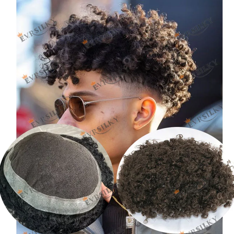 8mm Kinky Curly Breathable Australian Human Hair BlackMen's Wigs Replacement Natural Hairline Durable Men Toupee Lace &PU Around
8mm Kinky Curly Breathable Australian Human Hair BlackMen's Wigs Replacement Natural Hairline Durable Men Toupee Lace &PU Around