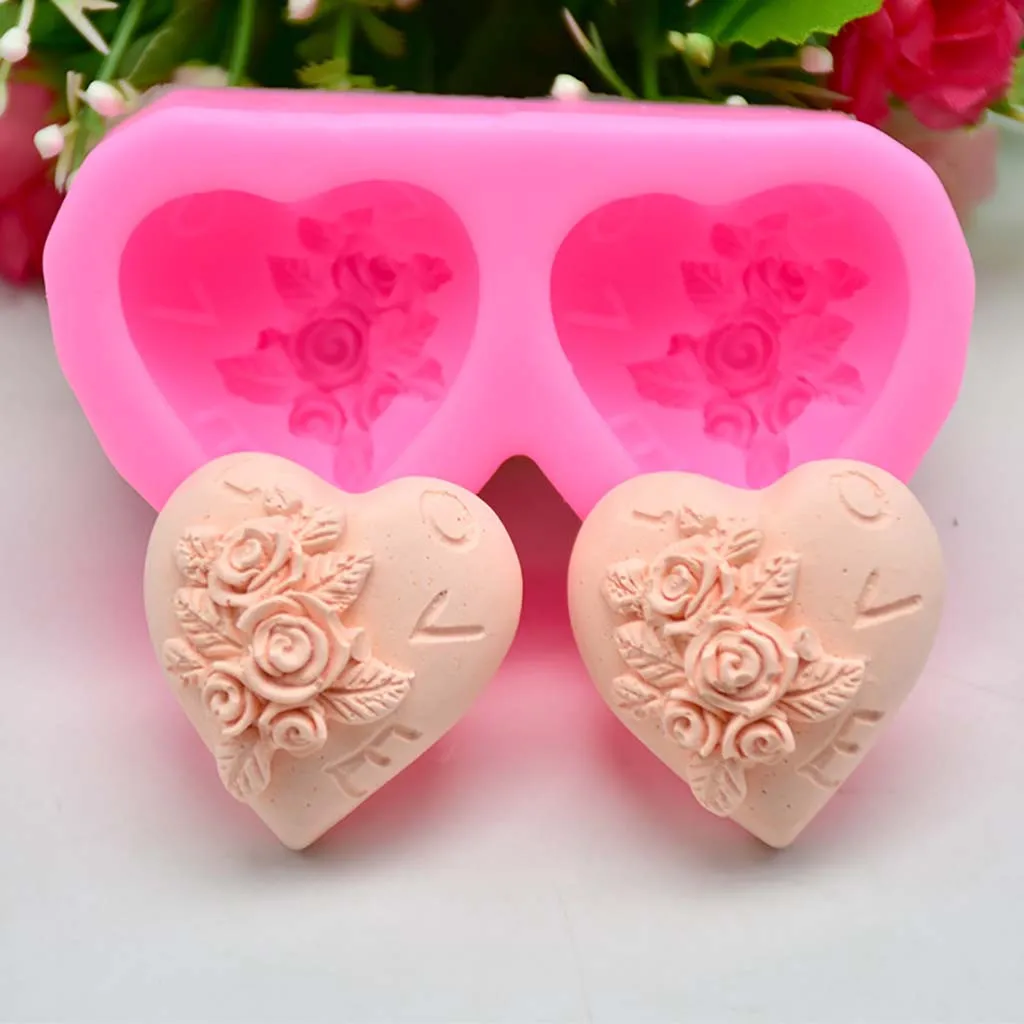 Double Hole Love Silicone Fondant Icing Mould Heart-Shaped Cake Decoration DIY Decoration 3d Mould Moldes De Silicona ReposteríA
Double Hole Love Silicone Fondant Icing Mould Heart-Shaped Cake Decoration DIY Decoration 3d Mould Moldes De Silicona ReposteríA