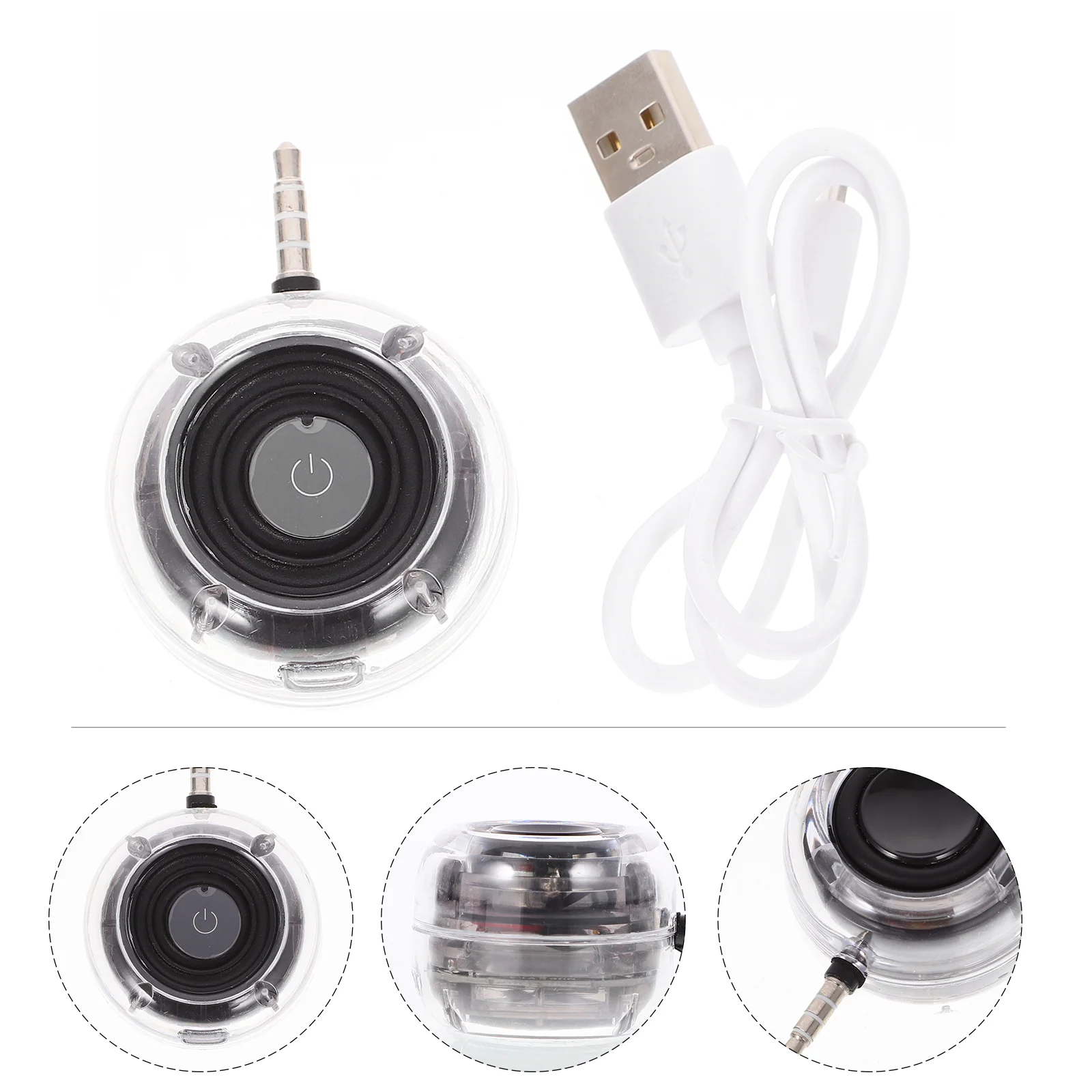 Wireless Speakers Portable Mini Amplifier Miniature Travel Mobile Phone 35mm Audio
Wireless Speakers Portable Mini Amplifier Miniature Travel Mobile Phone 35mm Audio