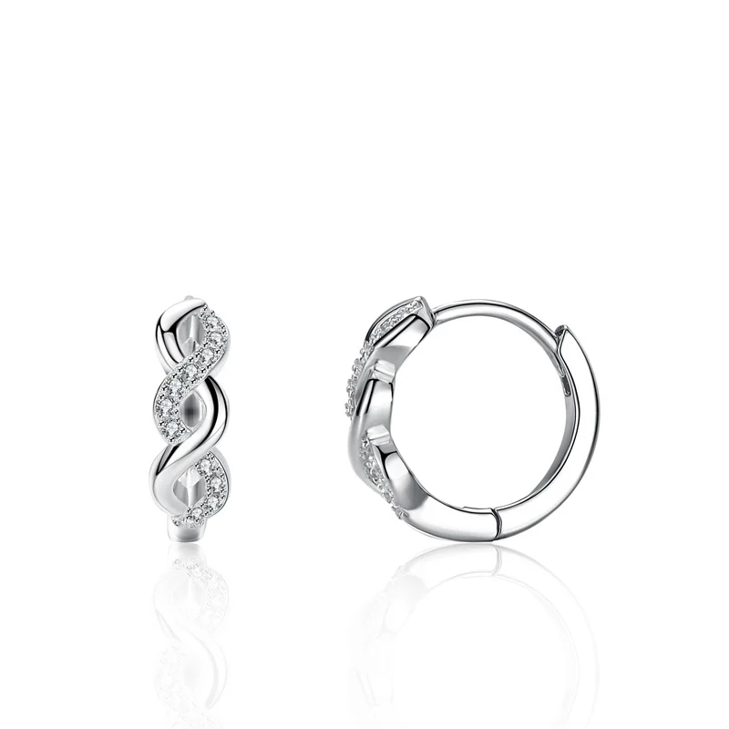 925 Silver Real Moissanite Earring Twisted Line Earrings Versatile Hoop Earrings For Women Jewelry Fine Birthday Party Gifts
925 Silver Real Moissanite Earring Twisted Line Earrings Versatile Hoop Earrings For Women Jewelry Fine Birthday Party Gifts
