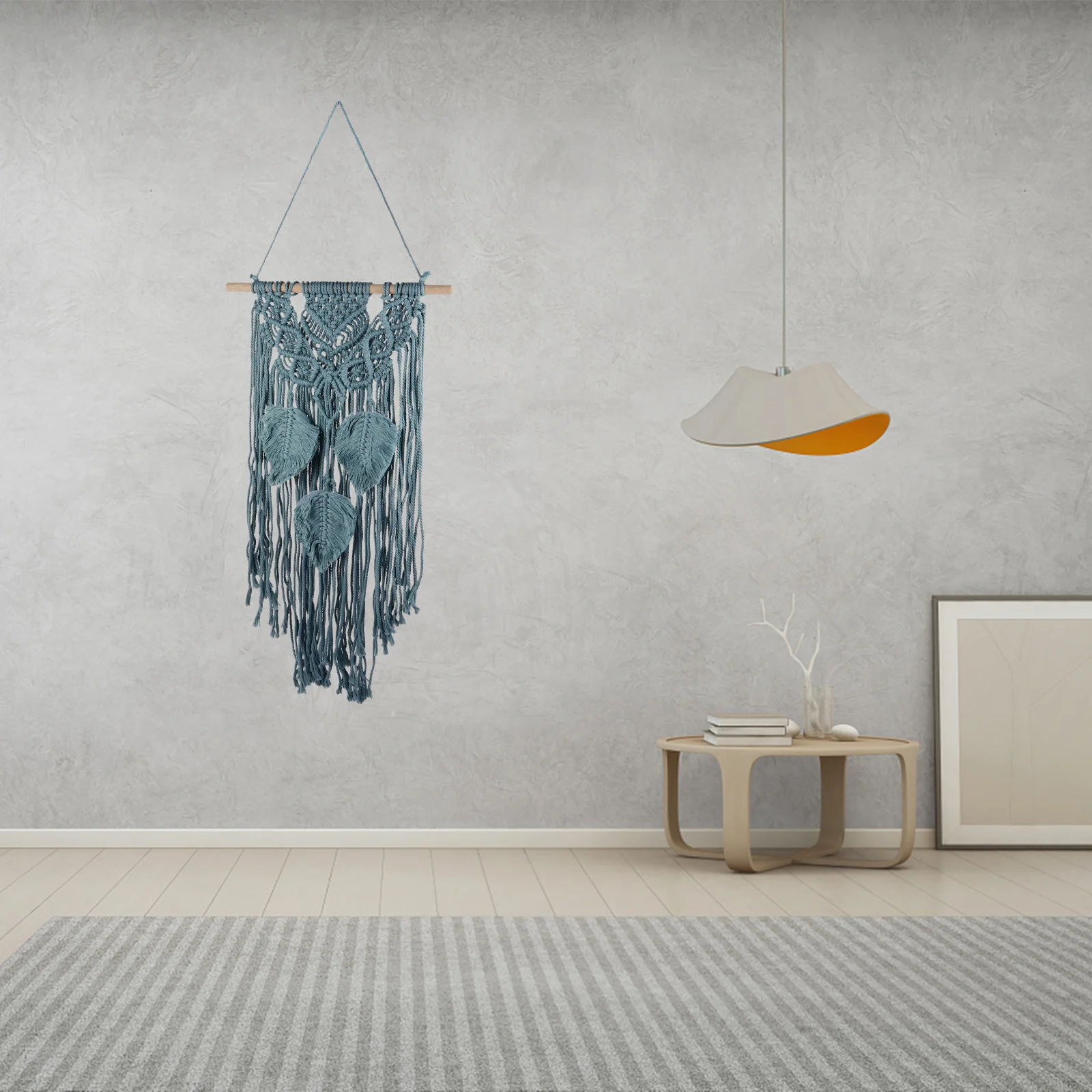 1Pcs Leaf Hanging Decor Handwoven Cotton Rope Tassel Bohemian Style Tapestry Wall Hanging Ornament for Living Room Bedroom Dorm
1Pcs Leaf Hanging Decor Handwoven Cotton Rope Tassel Bohemian Style Tapestry Wall Hanging Ornament for Living Room Bedroom Dorm