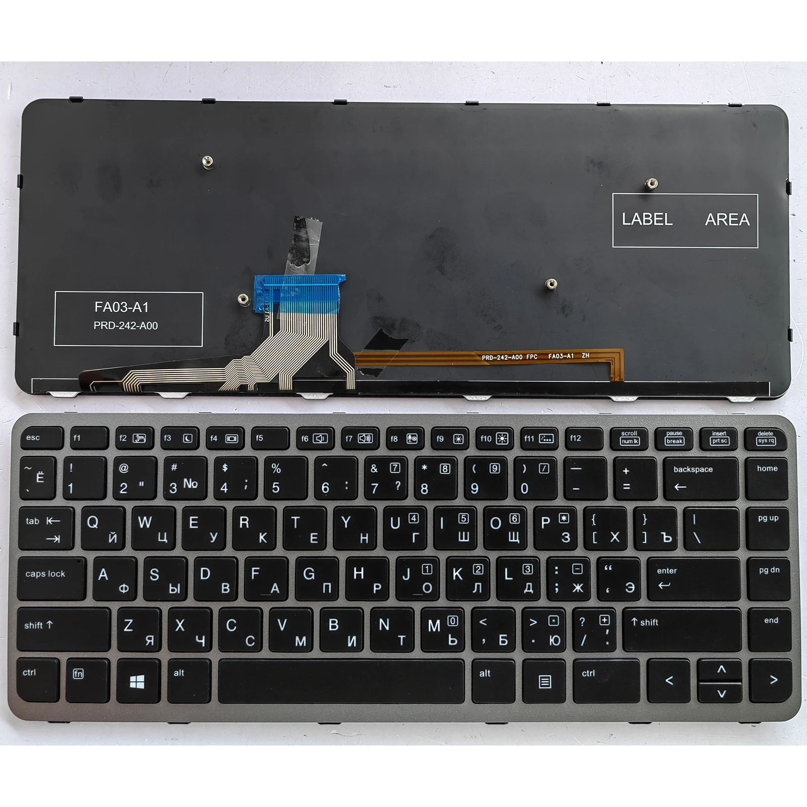 RU Layout for HP EliteBook Folio 1040 G1 1040 G2 736933-001 Laptop Keyboard
RU Layout for HP EliteBook Folio 1040 G1 1040 G2 736933-001 Laptop Keyboard