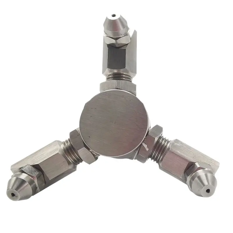 4 Point External Screw Mouth 3 Head Rotary Car Washing Machine Conical Nozzle High Pressure Washer Accessories-AT64
4 Point External Screw Mouth 3 Head Rotary Car Washing Machine Conical Nozzle High Pressure Washer Accessories-AT64