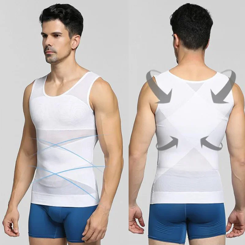 Men's Body Shaper Waist Trainer Slimming Vest Corset Tank Tops Undershirt Abdomen Slimming Shapewear Fat Burn Fitness Suits
Men's Body Shaper Waist Trainer Slimming Vest Corset Tank Tops Undershirt Abdomen Slimming Shapewear Fat Burn Fitness Suits