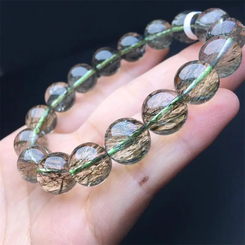14MM Natural Tourmaline Rutilated Quartz Bracelet Fashion Personalized Men Women Holiday Exquisite Christmas Gift 1PCS
14MM Natural Tourmaline Rutilated Quartz Bracelet Fashion Personalized Men Women Holiday Exquisite Christmas Gift 1PCS