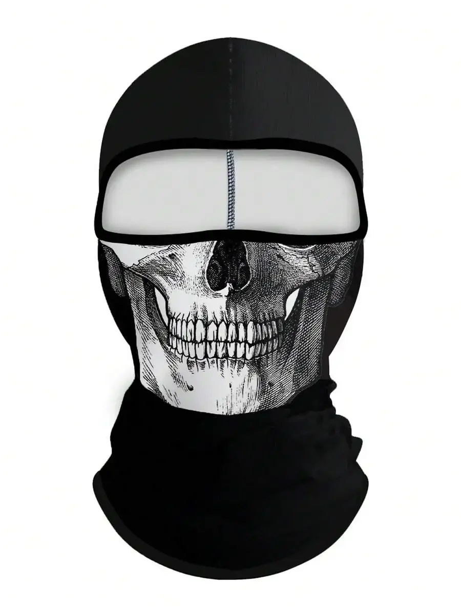 Unisex Skull Print Elastic Moisture Wicking Balaclava For Motorcycle Riding Outdoor Activities
Unisex Skull Print Elastic Moisture Wicking Balaclava For Motorcycle Riding Outdoor Activities