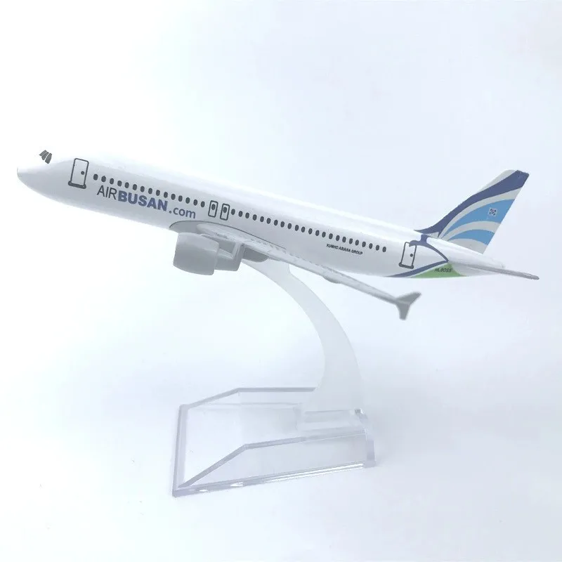 Die-cast Alloy Air Busan Airways A320 Aircraft Model 16CM Aircraft Model With Landing Gear Collections Toy Airplane Models Gifts
Die-cast Alloy Air Busan Airways A320 Aircraft Model 16CM Aircraft Model With Landing Gear Collections Toy Airplane Models Gifts