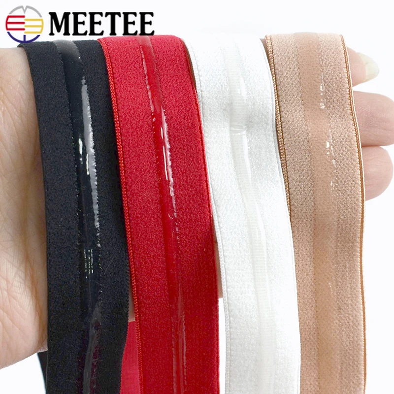 10M 10-20mm Silicone Non-slip Elastic Band for Bra Shoulder Strap Lingerie Clothing Rubber Stretch Tape DIY Sewing Accessories
10M 10-20mm Silicone Non-slip Elastic Band for Bra Shoulder Strap Lingerie Clothing Rubber Stretch Tape DIY Sewing Accessories