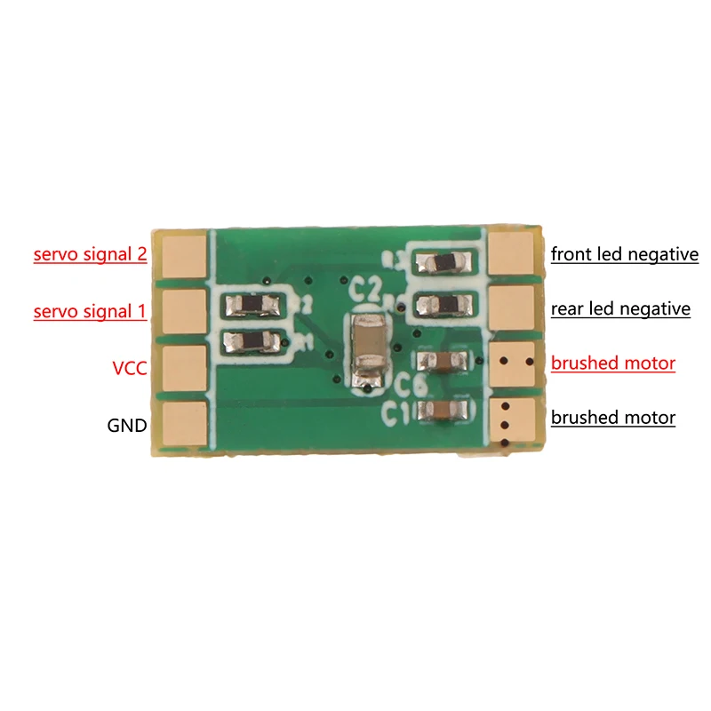 1S 3A ESC микроконтроллер скорости с управлением освещением для DIY Das87 1/87 1/76 1/64 Micro RC автозапчасти
1S 3A ESC микроконтроллер скорости с управлением освещением для DIY Das87 1/87 1/76 1/64 Micro RC автозапчасти
