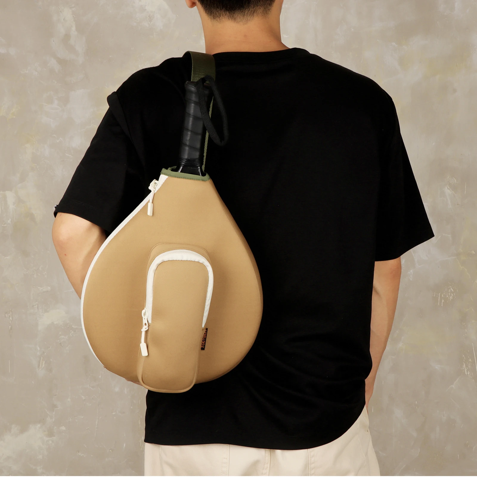 Tourbon Pickleball Paddle Shoulder Bag Sports Padel Racket Crossbody Bag Neoprene Light Weight Adjustable Strap Khaki Outdoors
Tourbon Pickleball Paddle Shoulder Bag Sports Padel Racket Crossbody Bag Neoprene Light Weight Adjustable Strap Khaki Outdoors