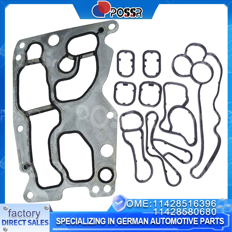 Автозапчасти 11428516396 11428580680 Комплект уплотнительных шайб корпуса масляного фильтра для BMW F20 F21 F22 F34 E90 11428580681 11428507621
Автозапчасти 11428516396 11428580680 Комплект уплотнительных шайб корпуса масляного фильтра для BMW F20 F21 F22 F34 E90 11428580681 11428507621