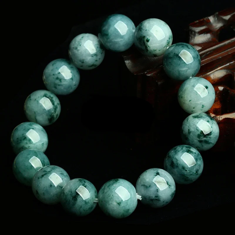Myanmar A-grade floral pattern , jadeite woven , beaded bracelet, jewelry
Myanmar A-grade floral pattern , jadeite woven , beaded bracelet, jewelry