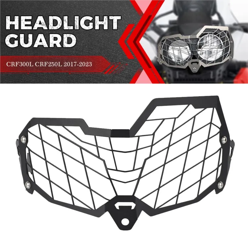 For Honda CRF300L CRF250L Rally 2017-2023 Motorcycle Headlight Guard Grille Headlamp Bracket Motorcycle Lamp Guard Head light
For Honda CRF300L CRF250L Rally 2017-2023 Motorcycle Headlight Guard Grille Headlamp Bracket Motorcycle Lamp Guard Head light