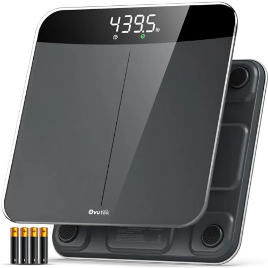 Bathroom Scales Digital Weight, Topnotch Quality 450lb Weight Scale, Most Accurate to 0.05lb, Automatic Weighing Scale for Body
Bathroom Scales Digital Weight, Topnotch Quality 450lb Weight Scale, Most Accurate to 0.05lb, Automatic Weighing Scale for Body