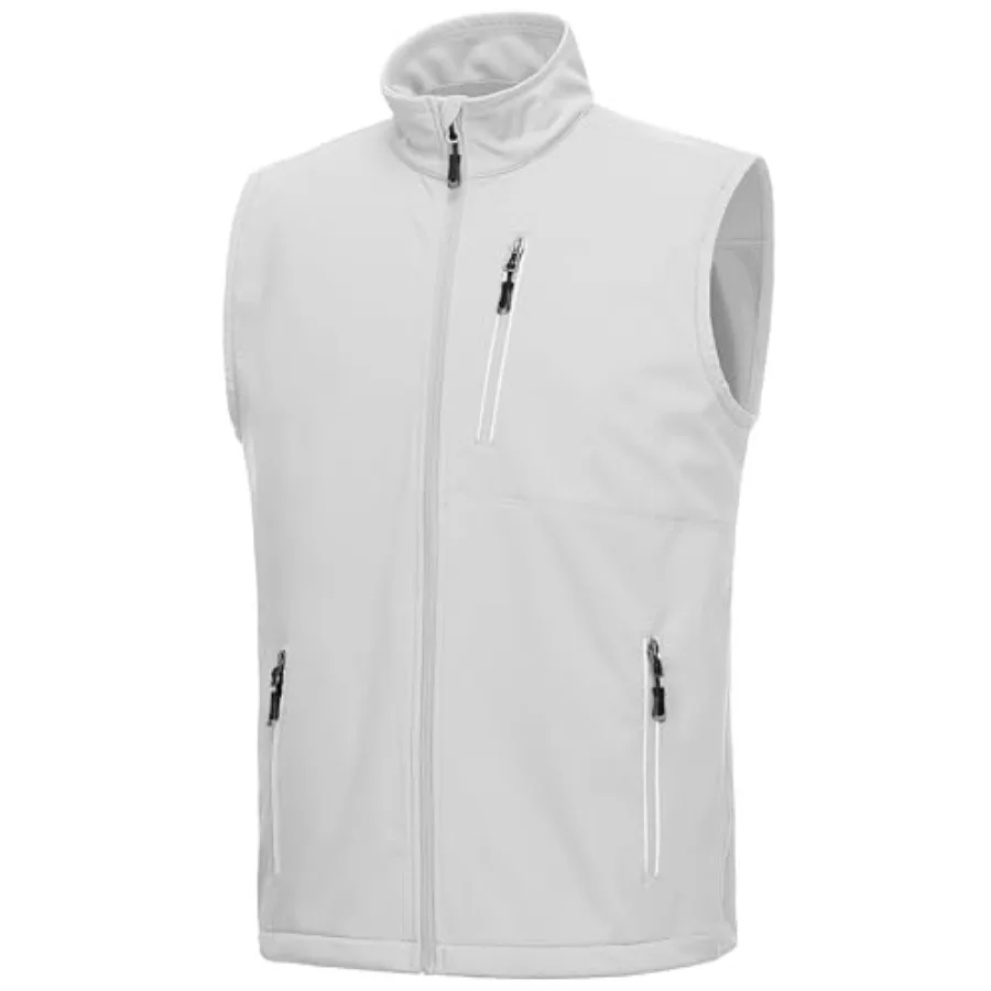 33000Feet Men's Windproof Lightweight Golf Vest Outerwear with Pockets Softshell Sleeveless Jacket for Running Hiking Sports
33000Feet Men's Windproof Lightweight Golf Vest Outerwear with Pockets Softshell Sleeveless Jacket for Running Hiking Sports