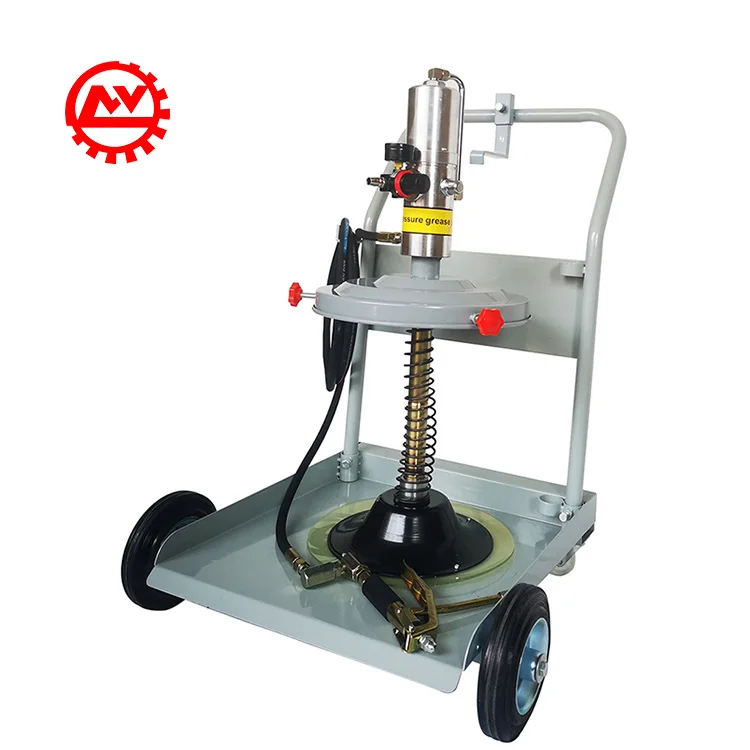 High pressure industrial trolley installation pneumatic barrel grease pump with oil
High pressure industrial trolley installation pneumatic barrel grease pump with oil