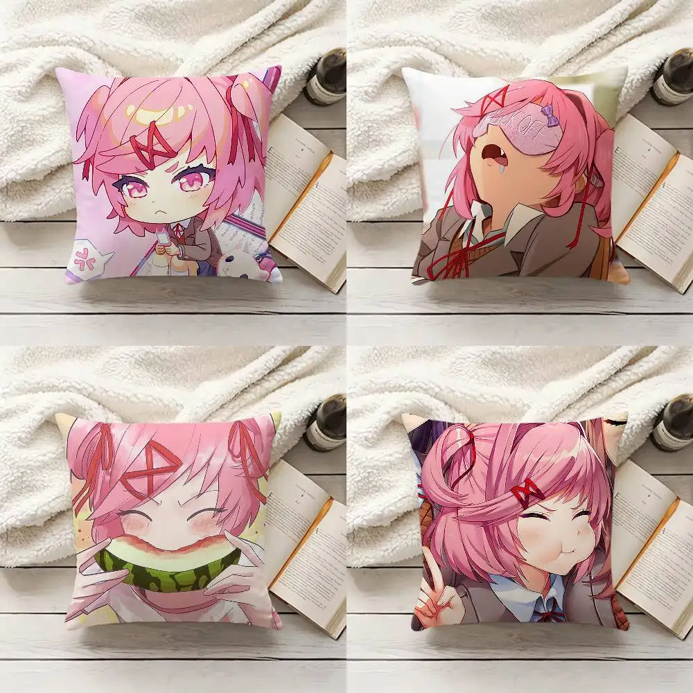 Cartoon Character Natsuki Pillow Case Living Room Sofa Cushion Cover Suitable For Home Bedroom Room Decoration
Cartoon Character Natsuki Pillow Case Living Room Sofa Cushion Cover Suitable For Home Bedroom Room Decoration