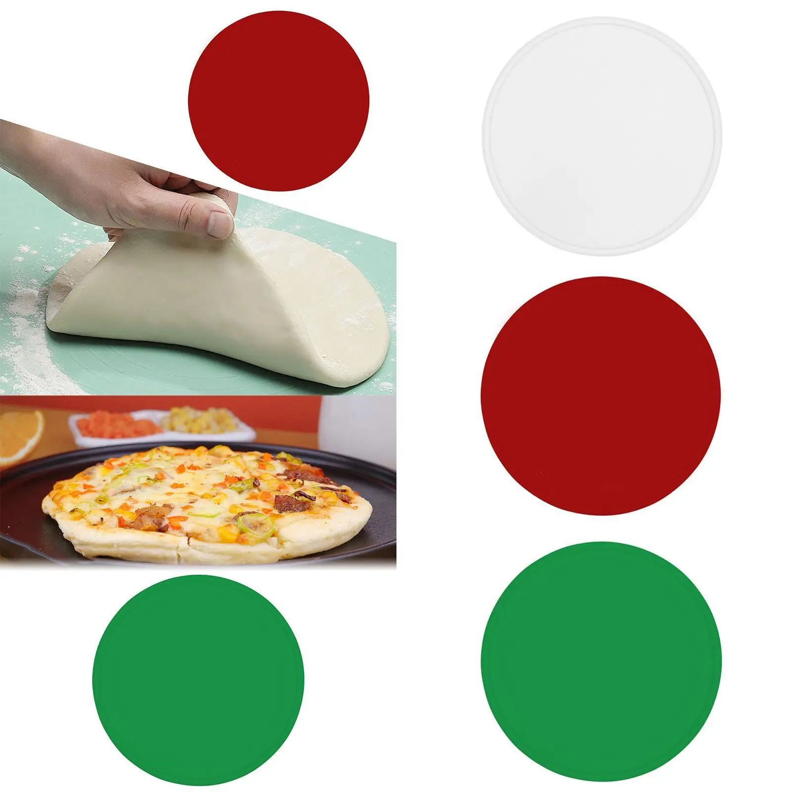 Training Silicone Pizza Pastry Tray Chef Pizza Tools Portable Training Props
Training Silicone Pizza Pastry Tray Chef Pizza Tools Portable Training Props