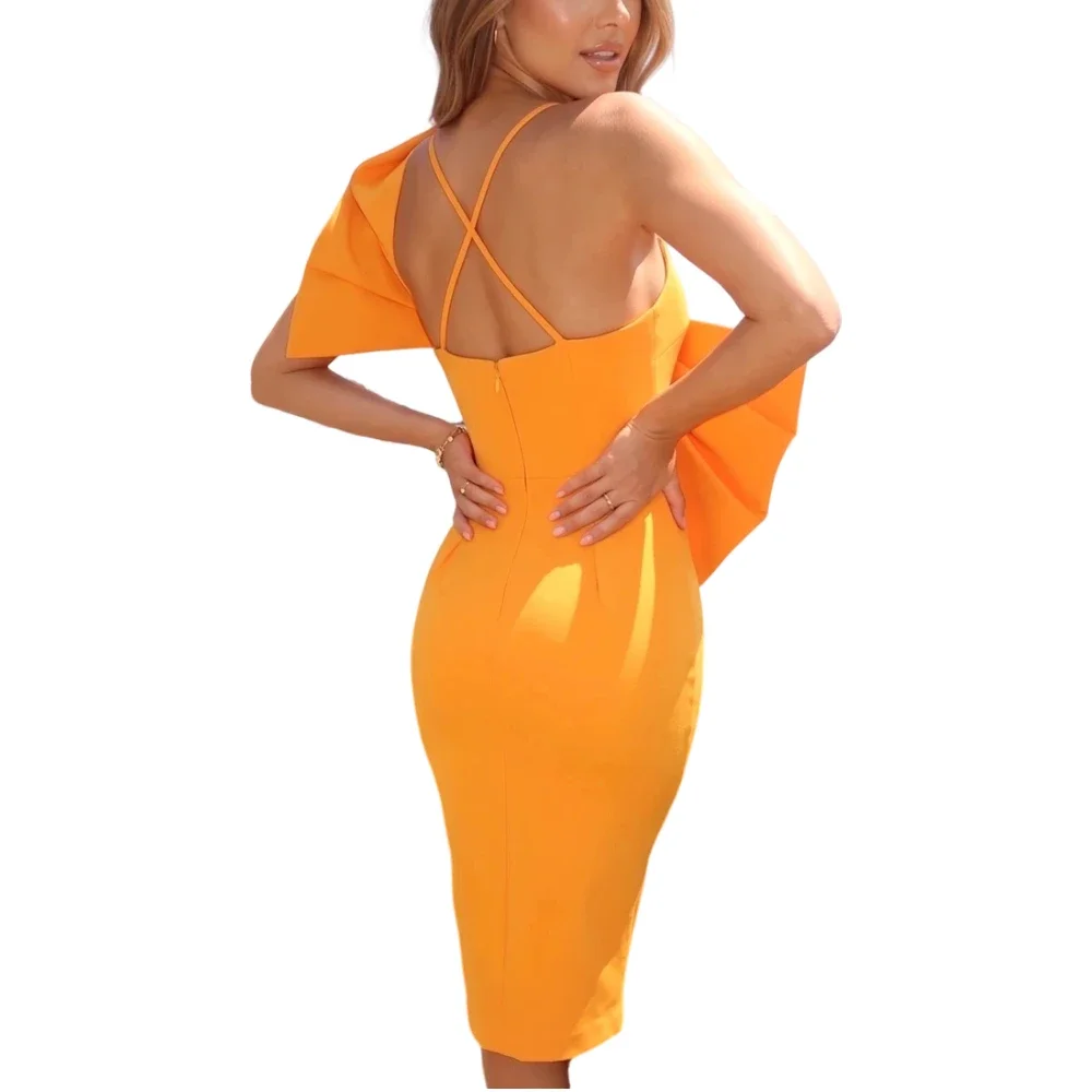 Luxurious 3D Bow Cocktail Dress Women Sexy Backless Wrap Split Midi Dresses Elegant Dinner Party Birthday Prom Gowns 2026
Luxurious 3D Bow Cocktail Dress Women Sexy Backless Wrap Split Midi Dresses Elegant Dinner Party Birthday Prom Gowns 2026