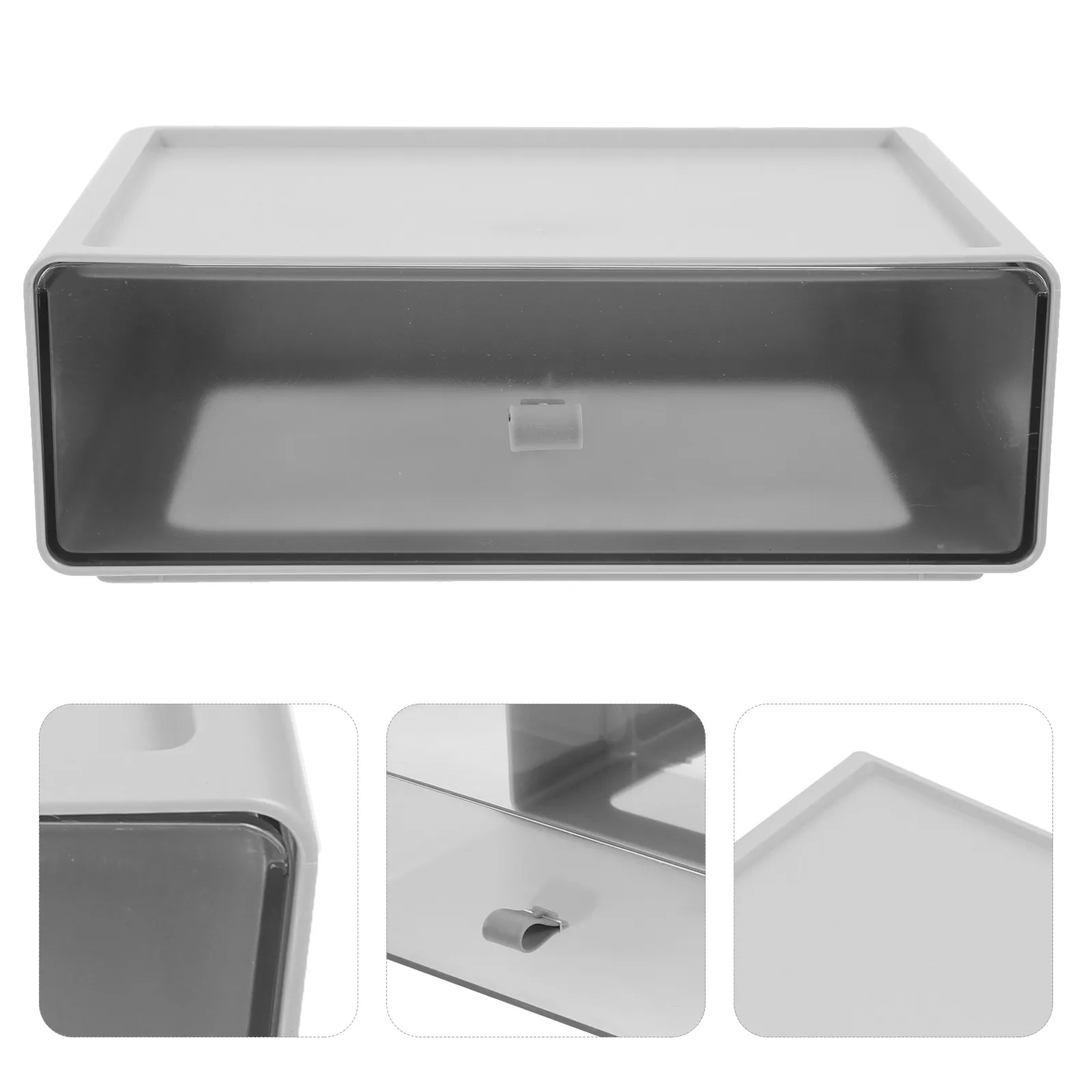 Desktop Drawer Style Storage Box Single Grid Multi-Use Sundries Organizer Cosmetics Stationery Storage Container Stackable
Desktop Drawer Style Storage Box Single Grid Multi-Use Sundries Organizer Cosmetics Stationery Storage Container Stackable