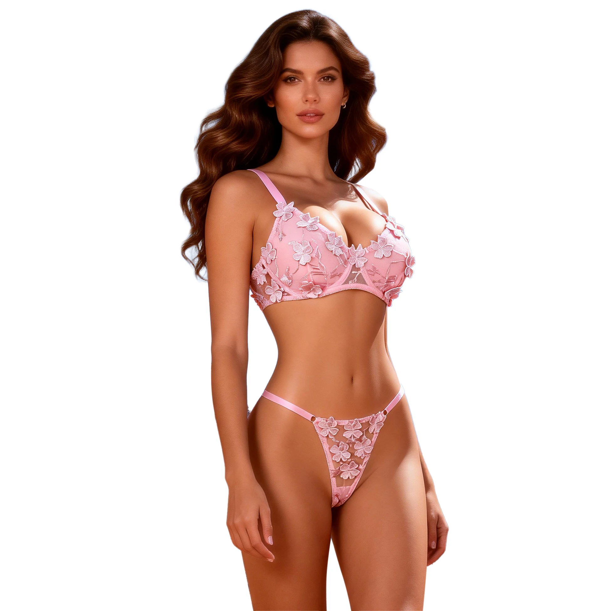 Comeondear Women Underwear Set Embroidery Floral Applique Lingerie Set Mesh Plus Size XXXL Lace Transparent Sexy Thong Suits
Comeondear Women Underwear Set Embroidery Floral Applique Lingerie Set Mesh Plus Size XXXL Lace Transparent Sexy Thong Suits