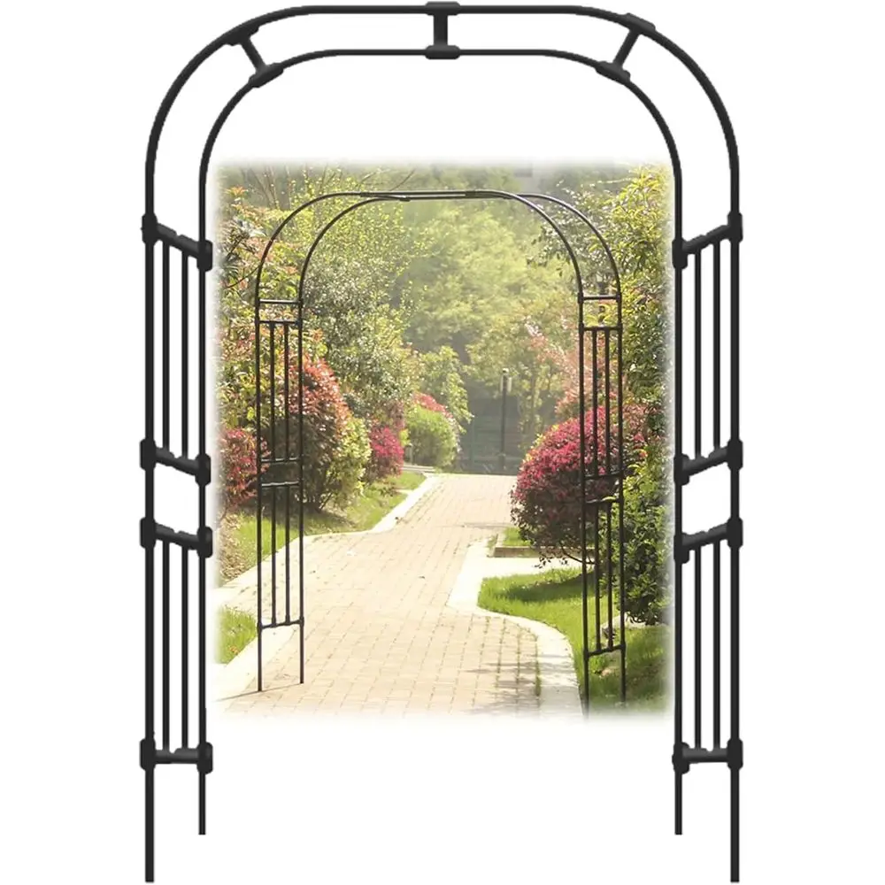 ClimPlants Metal Pergola Arbor Arch, Party & Wedding Decoration, Adjustable Width 120-320cm, Height 240cm, Stabilized Trellis Ar
ClimPlants Metal Pergola Arbor Arch, Party & Wedding Decoration, Adjustable Width 120-320cm, Height 240cm, Stabilized Trellis Ar