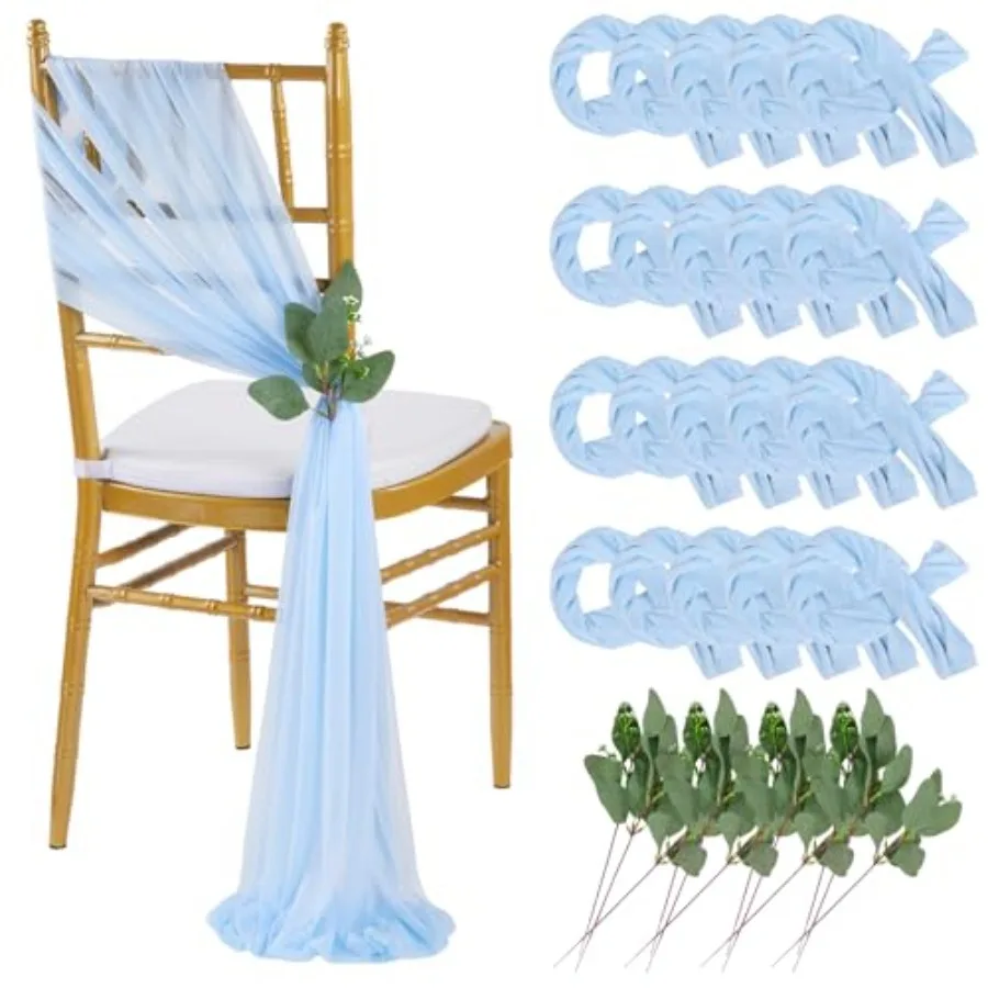 Sashes Chair Aisle Decorations: Baby Shower Chair Cover 8Feet Long Tulle Draping Fabric Wedding Reception Church
Sashes Chair Aisle Decorations: Baby Shower Chair Cover 8Feet Long Tulle Draping Fabric Wedding Reception Church