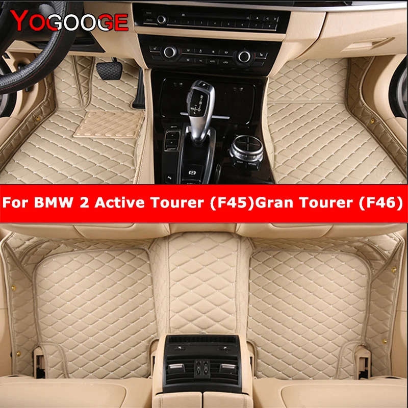 Автомобильные коврики YOGOOGE на заказ для BMW 2 Active Tourer F45 GranTourer F46 2013-2023 218 220, автомобильные ковры, аксессуары для ног
Автомобильные коврики YOGOOGE на заказ для BMW 2 Active Tourer F45 GranTourer F46 2013-2023 218 220, автомобильные ковры, аксессуары для ног