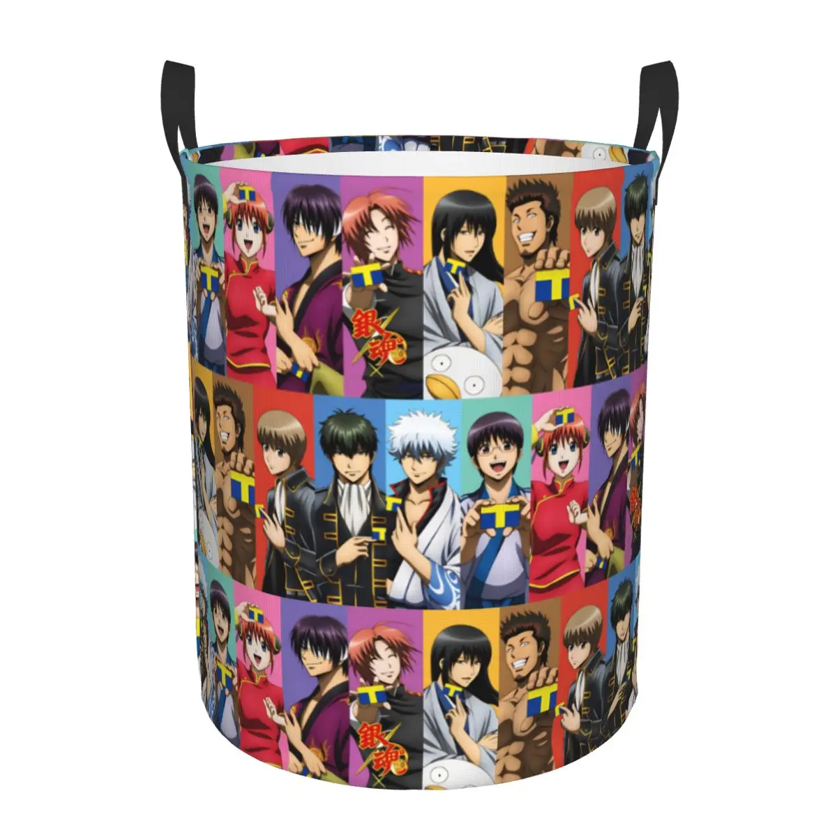 Kagura Gintama Gintoki Sakata Laundry Basket Collapsible Sougo Okita Kamui Clothing Hamper Bathroom Organizer Storage Bins
Kagura Gintama Gintoki Sakata Laundry Basket Collapsible Sougo Okita Kamui Clothing Hamper Bathroom Organizer Storage Bins