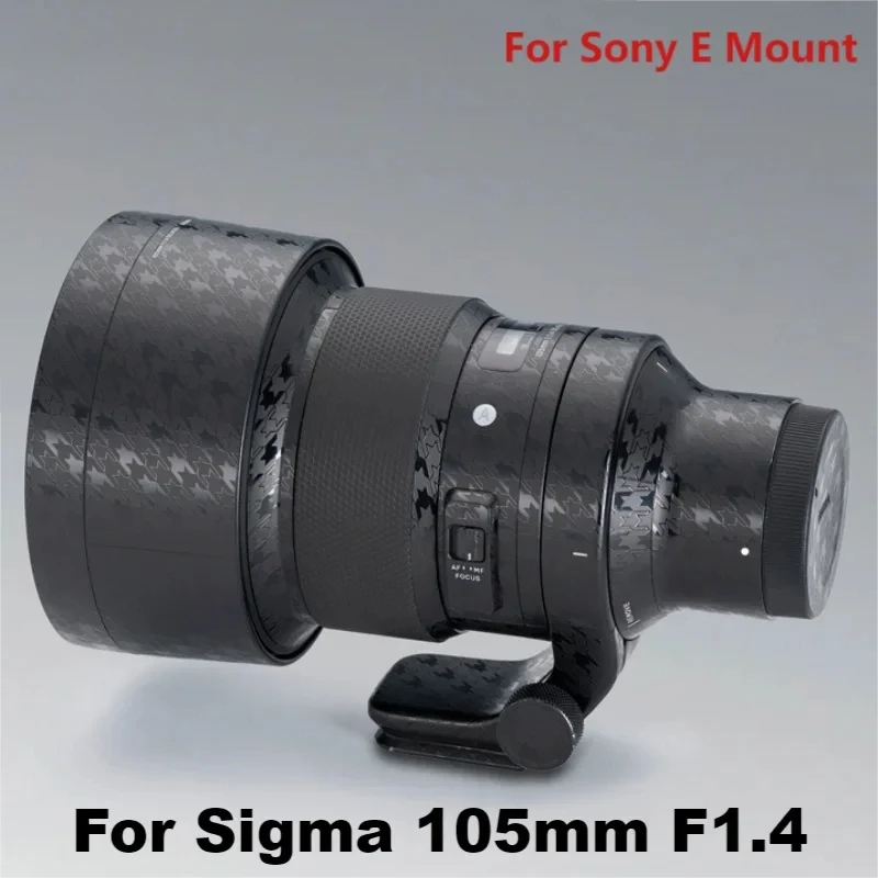 For Sigma 105mm F1.4 DG HSM (For Sony E Mount) Anti-Scratch Camera Lens Sticker Coat Wrap Protective Film Body Protector Skin
For Sigma 105mm F1.4 DG HSM (For Sony E Mount) Anti-Scratch Camera Lens Sticker Coat Wrap Protective Film Body Protector Skin