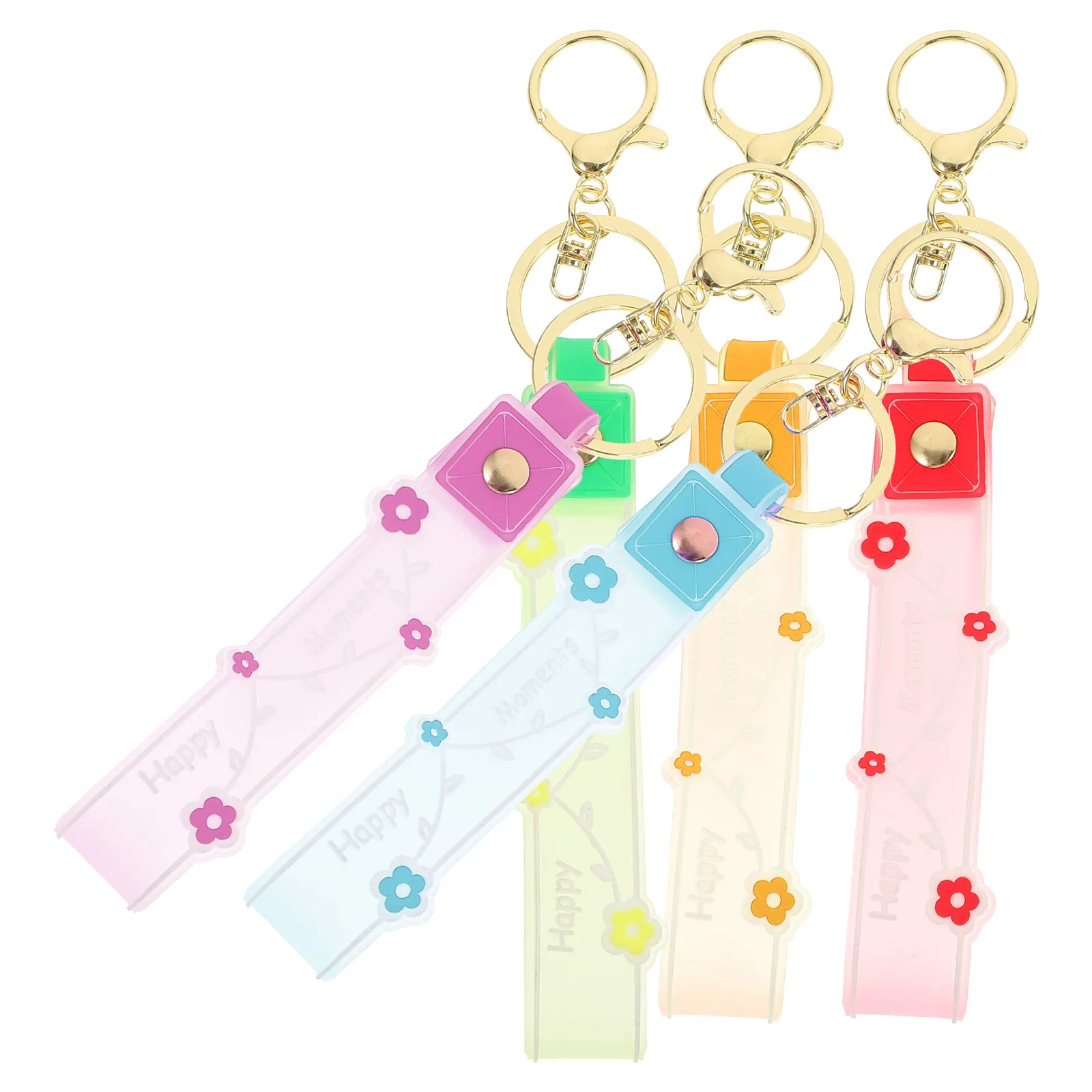 5pcs Key Chain Jelly Silicone Keychain Bracelet Transparent Wrist Keychain Bracelet Silicone Decor Accessories
5pcs Key Chain Jelly Silicone Keychain Bracelet Transparent Wrist Keychain Bracelet Silicone Decor Accessories