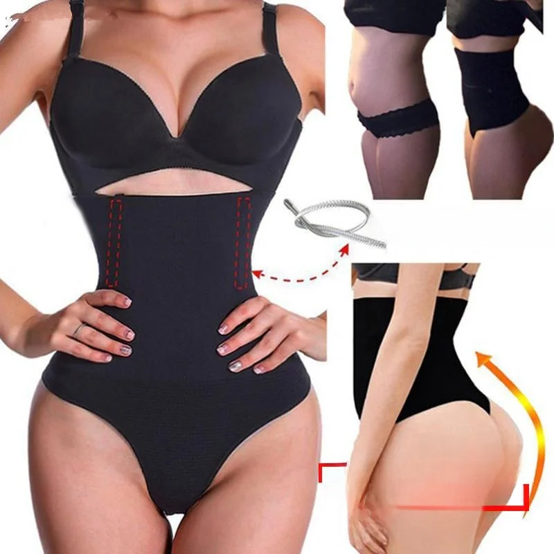 High Waist Waist Cincher Girdle Stomach Corset Tummy Slimmer Body Shaper Sexy Pure Color Three-quarter Length Underwear
High Waist Waist Cincher Girdle Stomach Corset Tummy Slimmer Body Shaper Sexy Pure Color Three-quarter Length Underwear