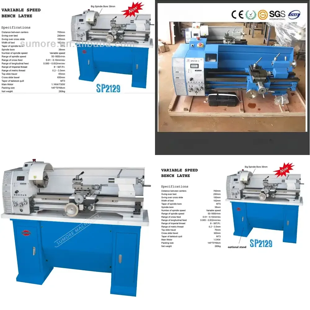 Bench Type 38mm Bore Parallel Lathe Machine
Bench Type 38mm Bore Parallel Lathe Machine