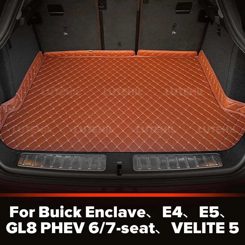 For Buick Enclave、E4、E5、GL8 PHEV 6/7-seat、VELITE 5 Custom Car Trunk Mat Protective Pad Cargo Liner Auto Interior Accessories
For Buick Enclave、E4、E5、GL8 PHEV 6/7-seat、VELITE 5 Custom Car Trunk Mat Protective Pad Cargo Liner Auto Interior Accessories