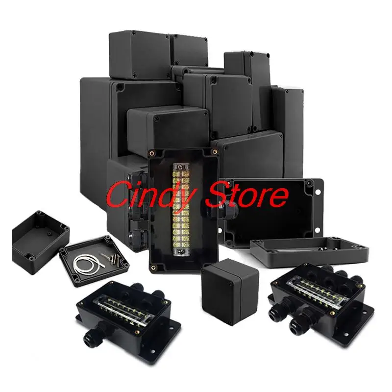 1PCS Black Box Outdoor Waterproof Case Plastic Box Electronic Project Case Instrument Waterproof Junction Box Housing
1PCS Black Box Outdoor Waterproof Case Plastic Box Electronic Project Case Instrument Waterproof Junction Box Housing