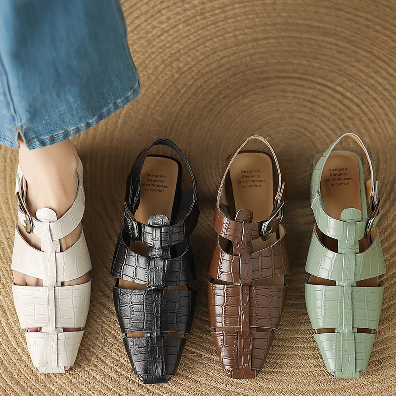 2025 new summer women sandals natural leather 22-24.5cm cowhide+sheepskin women shoes t-buckle square toe Embossed pattern pumps
2025 new summer women sandals natural leather 22-24.5cm cowhide+sheepskin women shoes t-buckle square toe Embossed pattern pumps