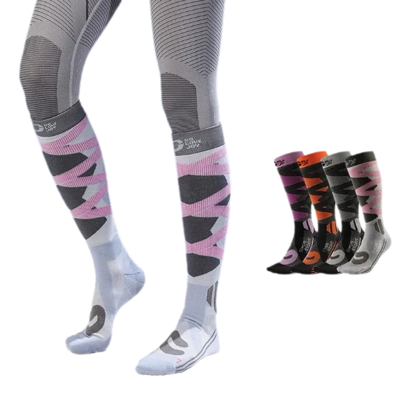 Professional Graduated Compression Ski Socks Padded Sole Knee High Sports Socks for Snow Sports Hiking Cycling
Professional Graduated Compression Ski Socks Padded Sole Knee High Sports Socks for Snow Sports Hiking Cycling
