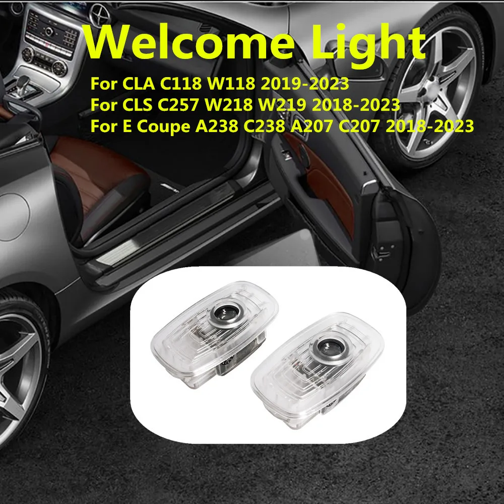 NEW LED Car Door Welcome Ghost Shadow Light Accessories For Mercedes Benz CLA C118 W118 CLS C257 W218 W219 E A238 C238 A207 C207
NEW LED Car Door Welcome Ghost Shadow Light Accessories For Mercedes Benz CLA C118 W118 CLS C257 W218 W219 E A238 C238 A207 C207