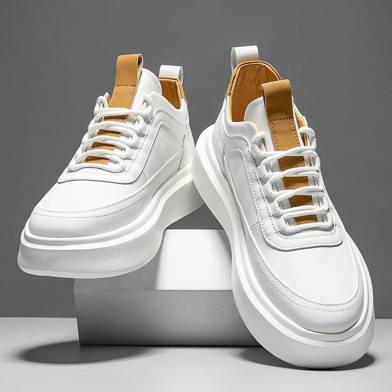 High Quality Youth Mens Small White Shoes Sneakers Spring Breathable Internal Increased Casual Shoes Student Board Shoes Jogging
High Quality Youth Mens Small White Shoes Sneakers Spring Breathable Internal Increased Casual Shoes Student Board Shoes Jogging