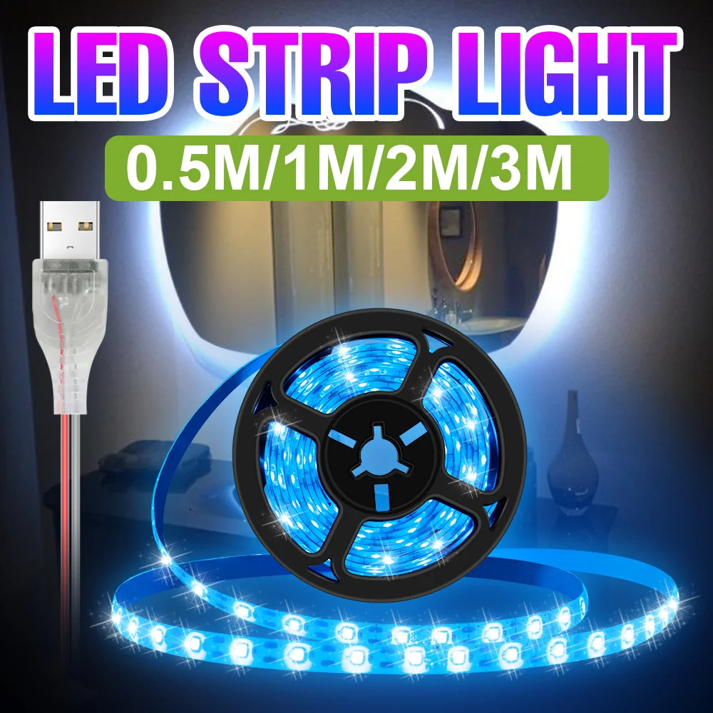 LED USB Strip Light Waterproof Flexible Tape Lamp TV Screen Desktop PC Case Backlight DC5V Diode Stair Bedside Decoration Lights
LED USB Strip Light Waterproof Flexible Tape Lamp TV Screen Desktop PC Case Backlight DC5V Diode Stair Bedside Decoration Lights