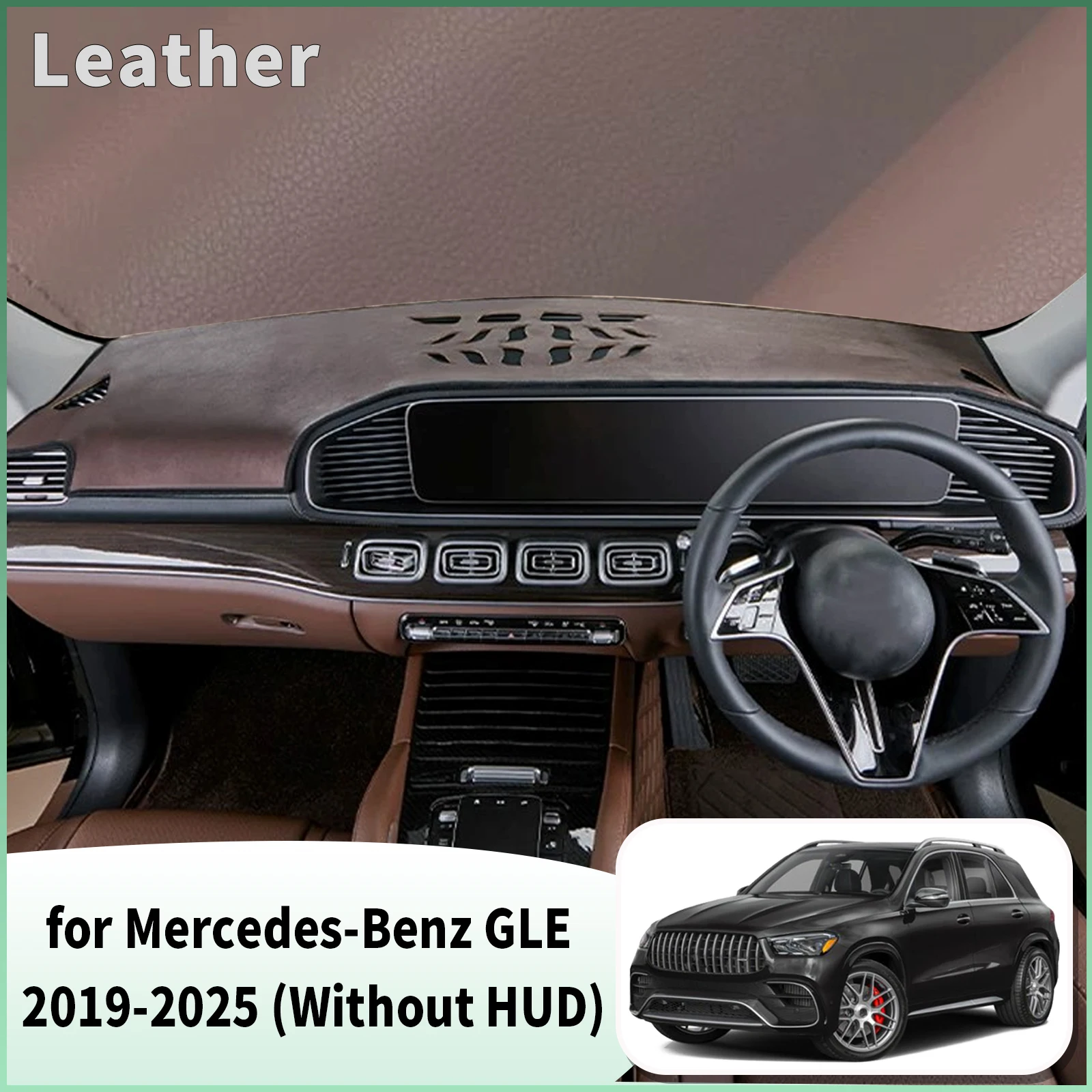 for Mercedes-Benz GLE W167 C167 350 450 2019-2025 Dash Mat Dashboard Cover Dashmat Universal Anti-Reflection Heat Insulation Sun
for Mercedes-Benz GLE W167 C167 350 450 2019-2025 Dash Mat Dashboard Cover Dashmat Universal Anti-Reflection Heat Insulation Sun